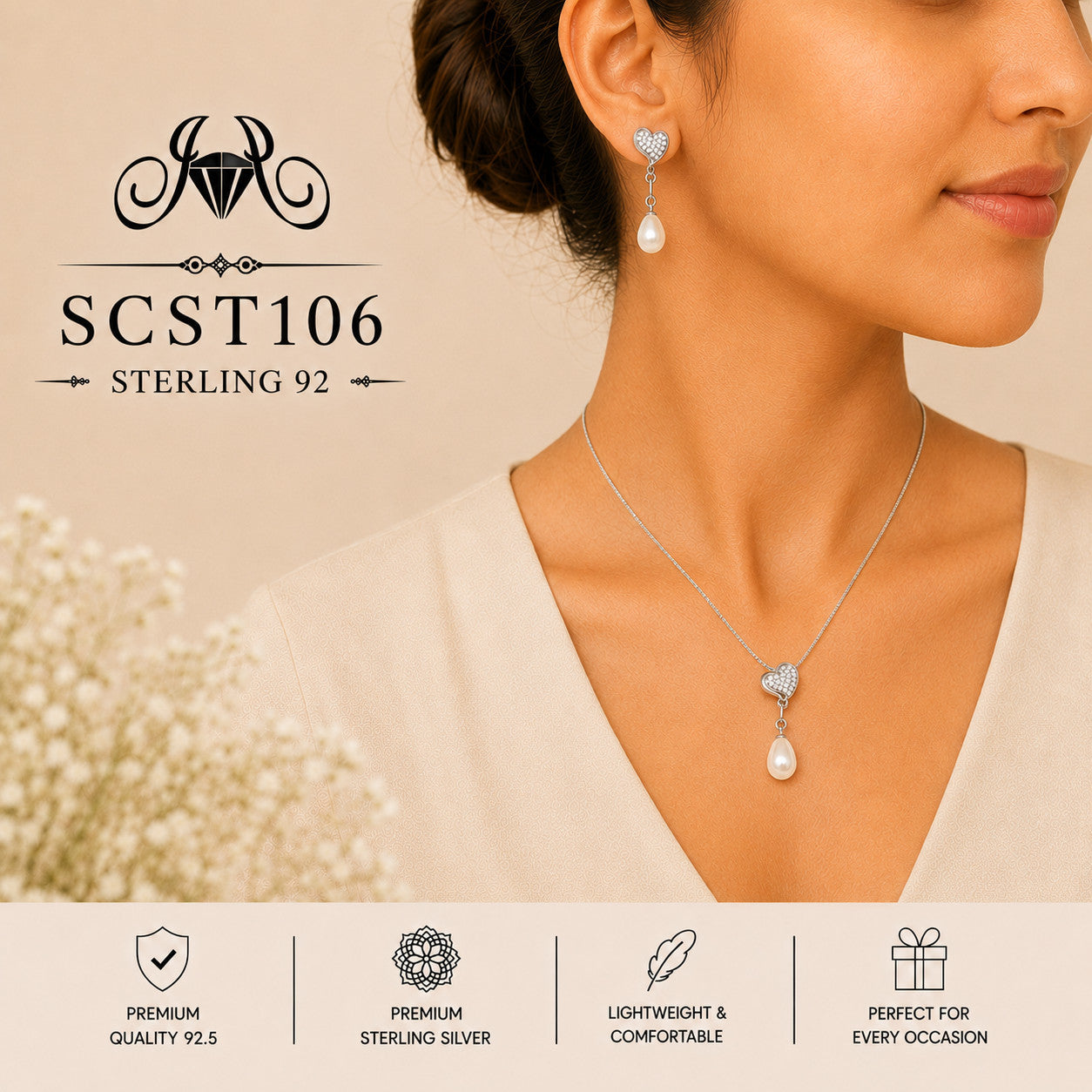 SCST106 Chain Set - Wearing View