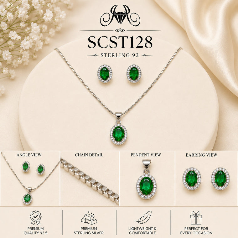 925 Sterling Silver Chain Set - SCST128