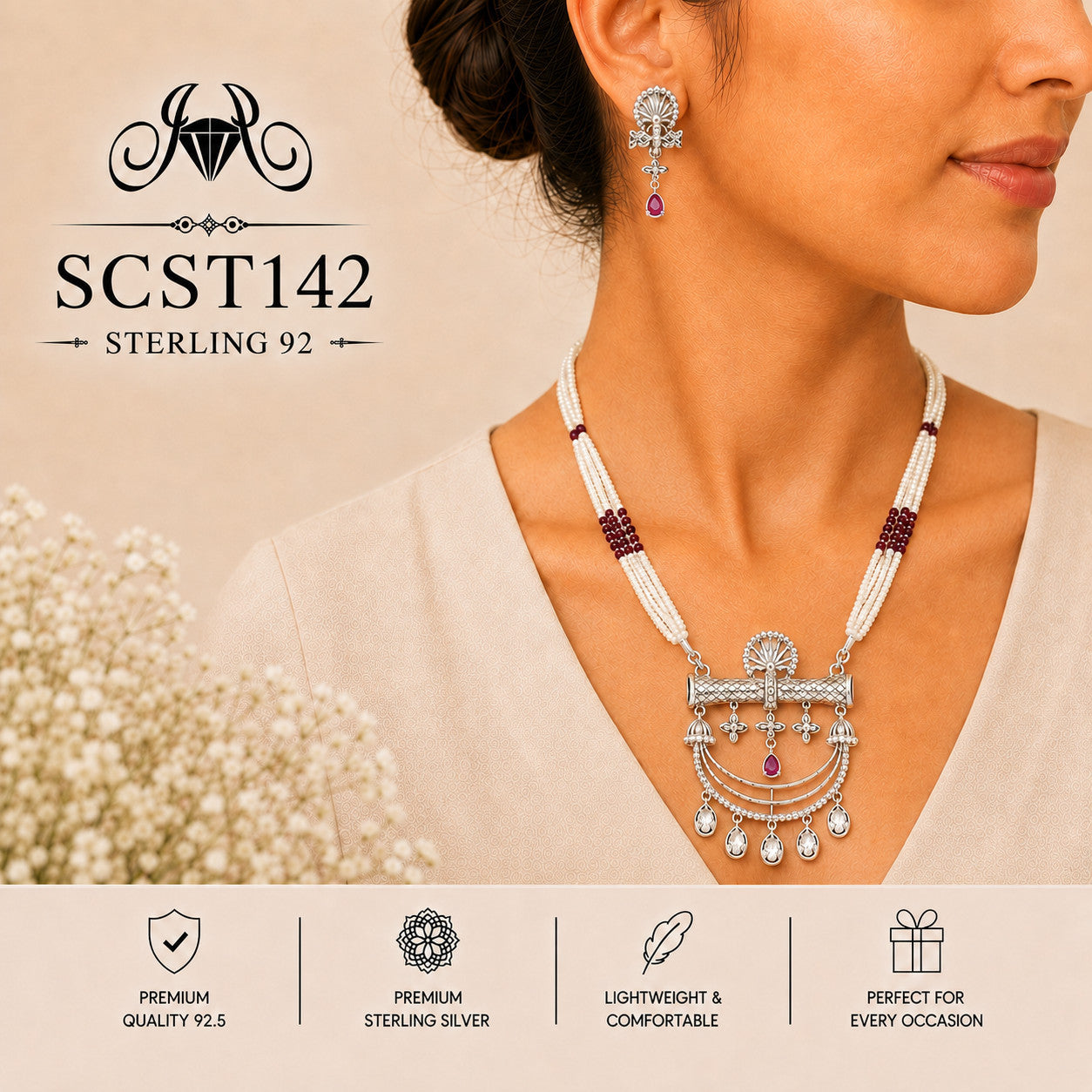 SCST142 Chain Set - Wearing View