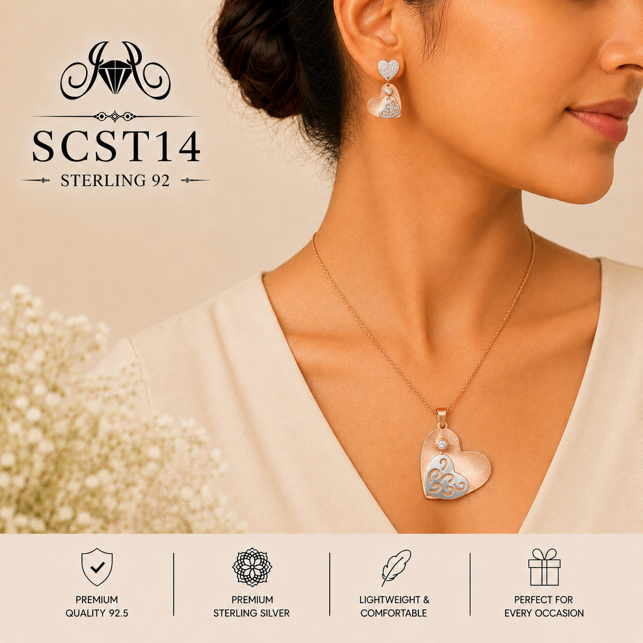 SCST14 Chain Set - Wearing View