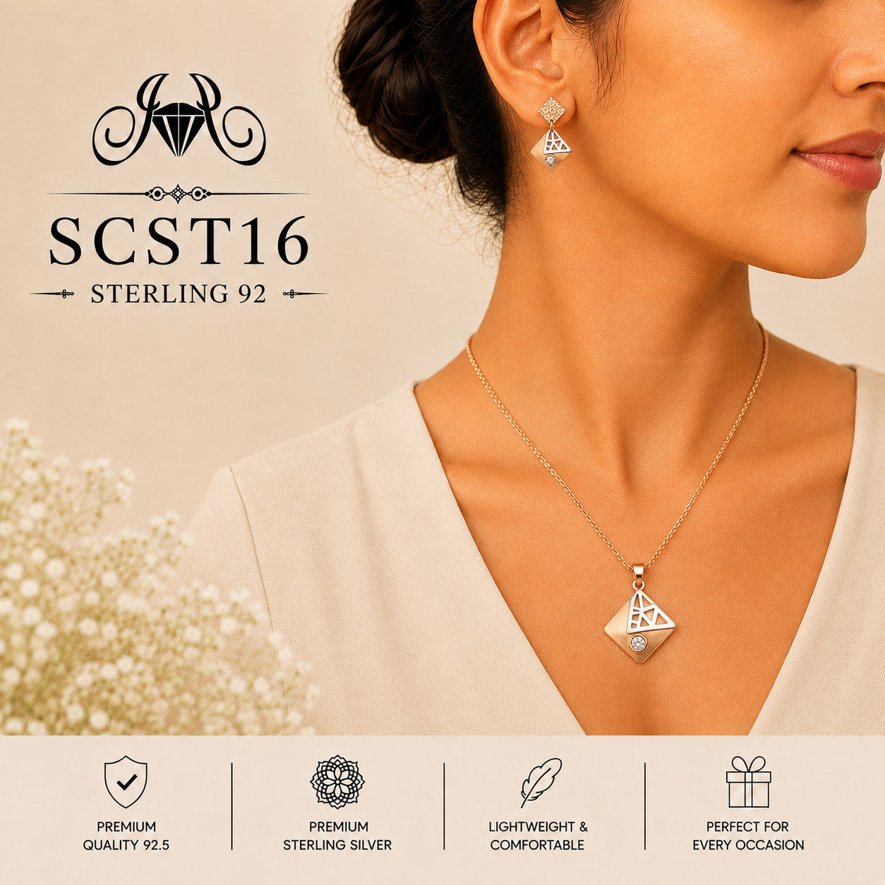 SCST16 Chain Set - Wearing View