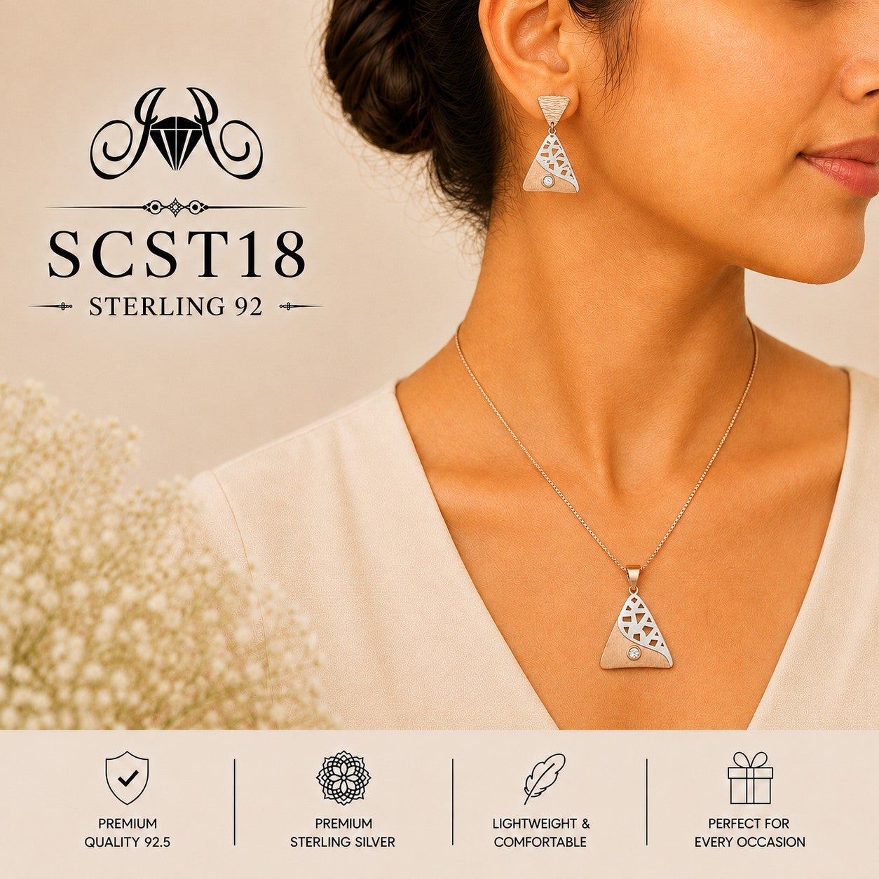 SCST18 Chain Set - Wearing View