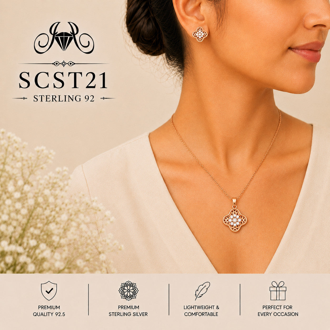 SCST21 Chain Set - Wearing View