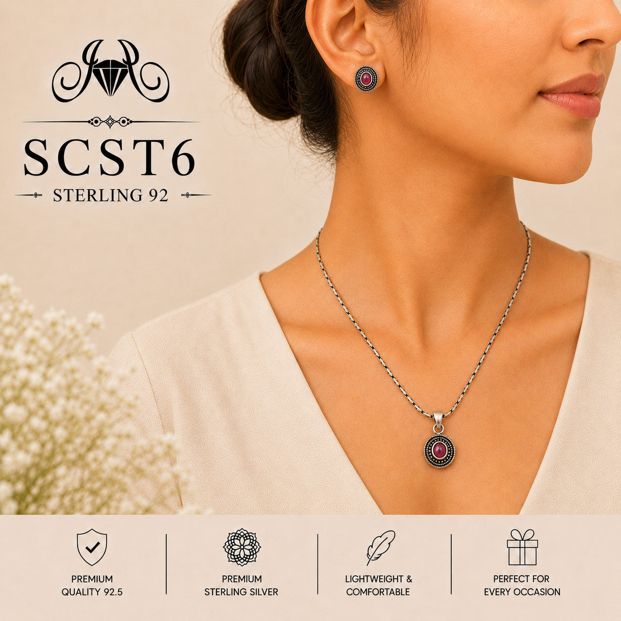 SCST6 Chain Set - Wearing View