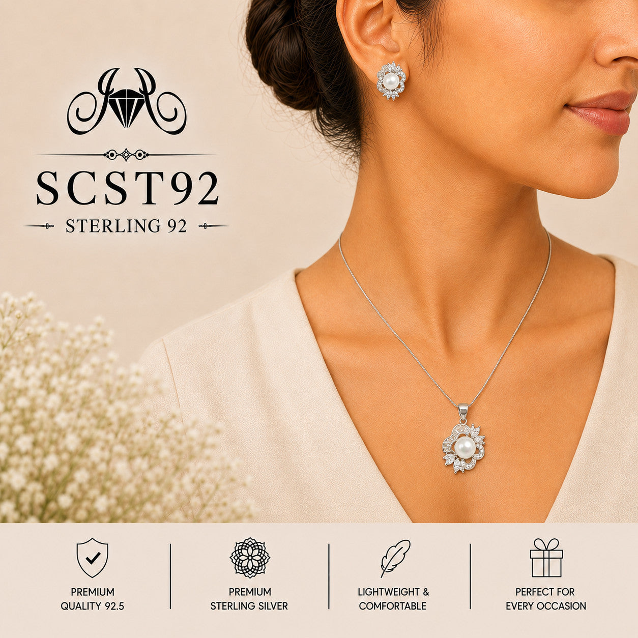 SCST92 Chain Set - Wearing View