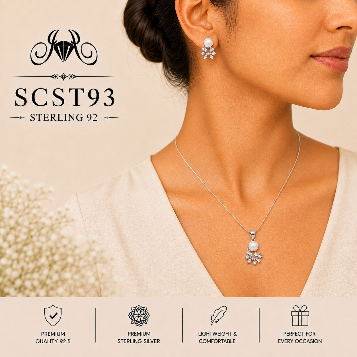 SCST93 Chain Set - Wearing View