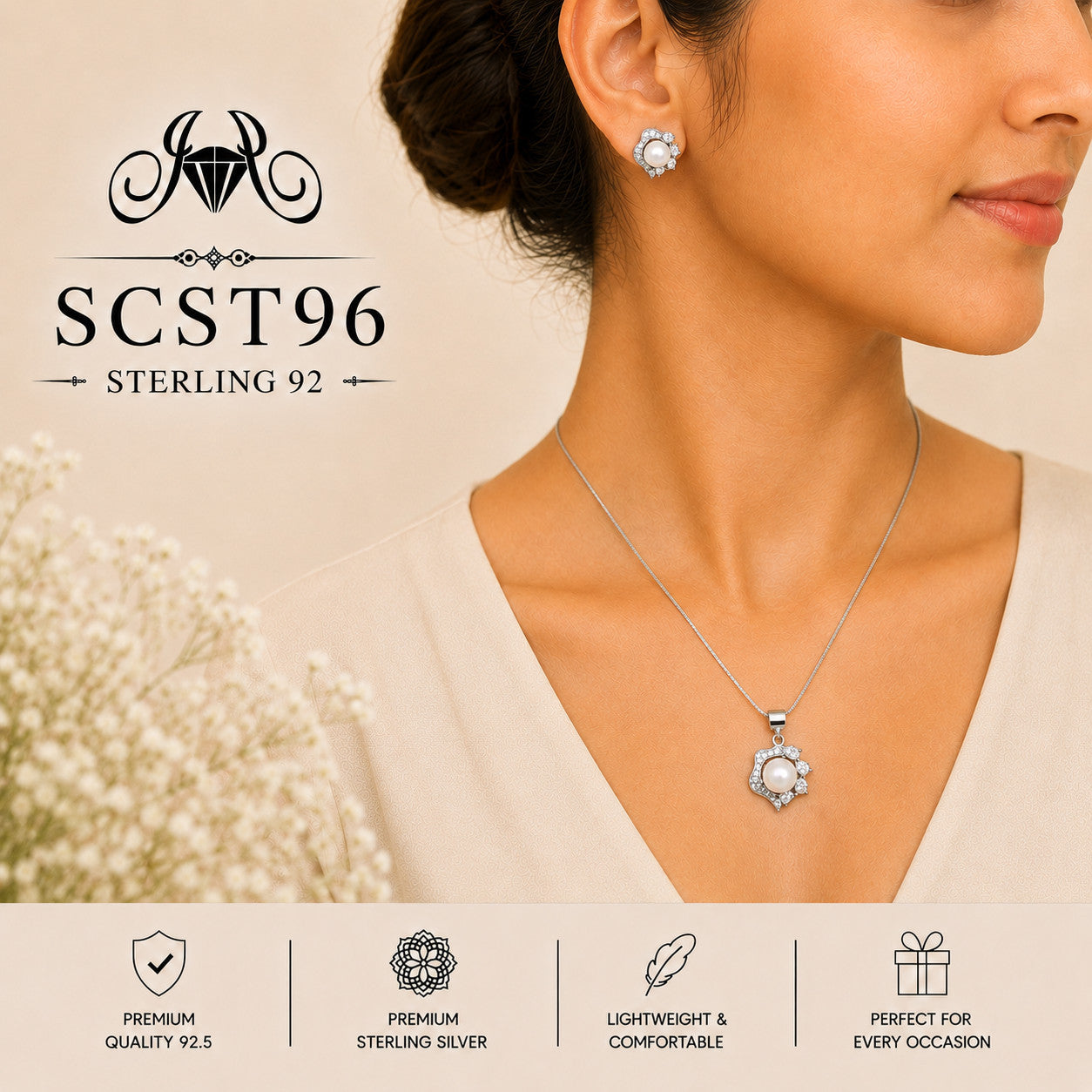 SCST96 Chain Set - Wearing View