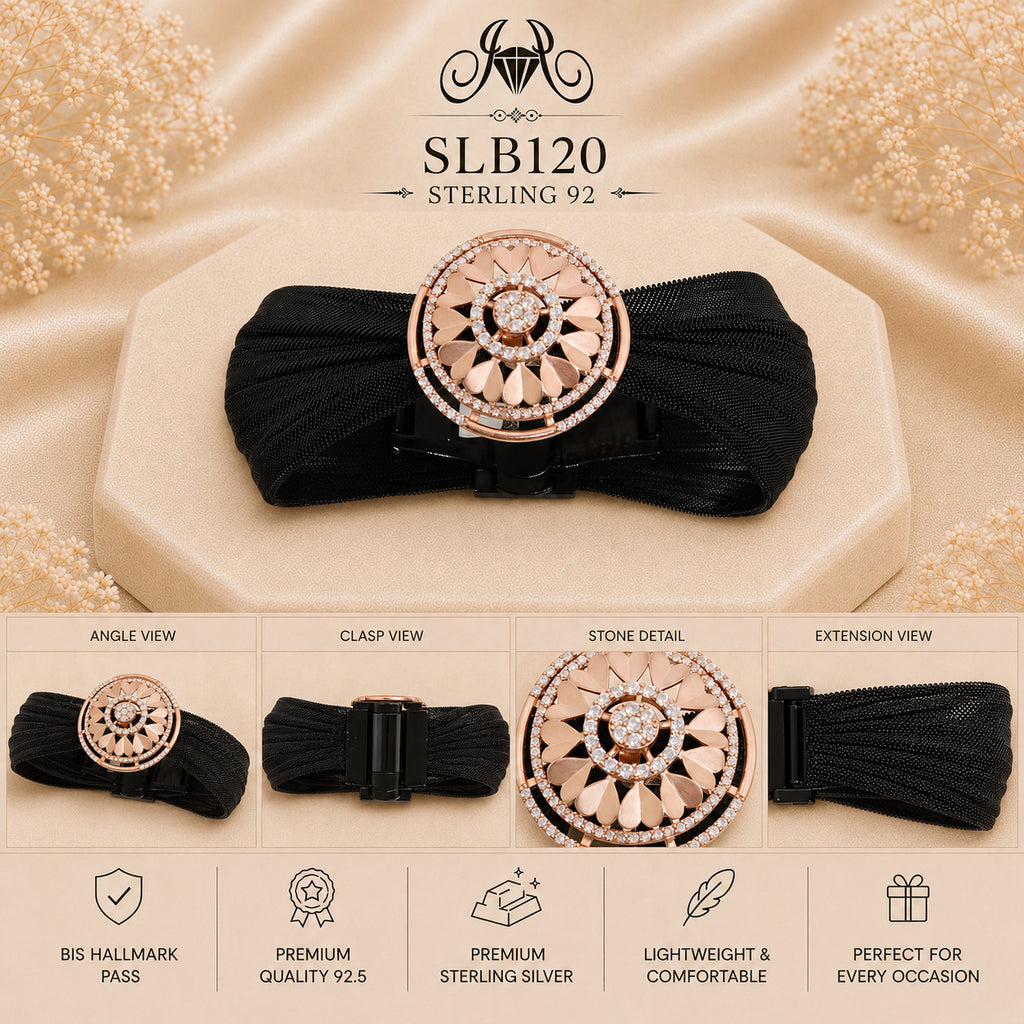 SLB120 sterling silver ladies kada collage