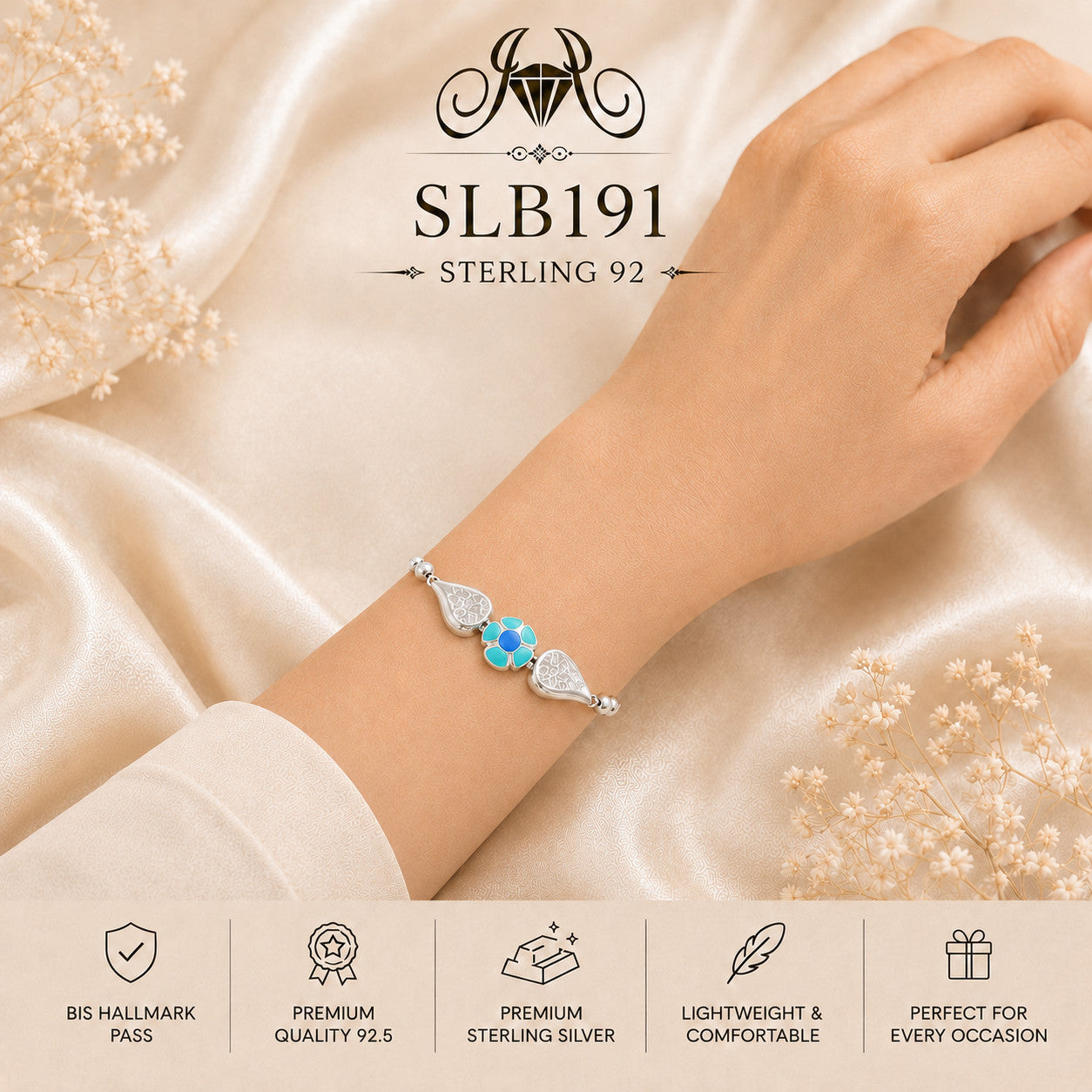 SLB191 bracelet wearing view