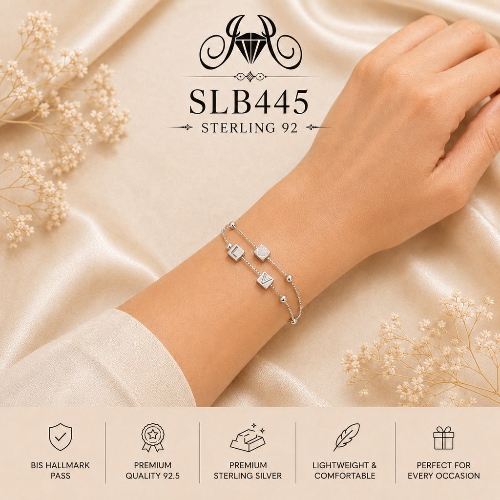 SLB445 bracelet wearing view