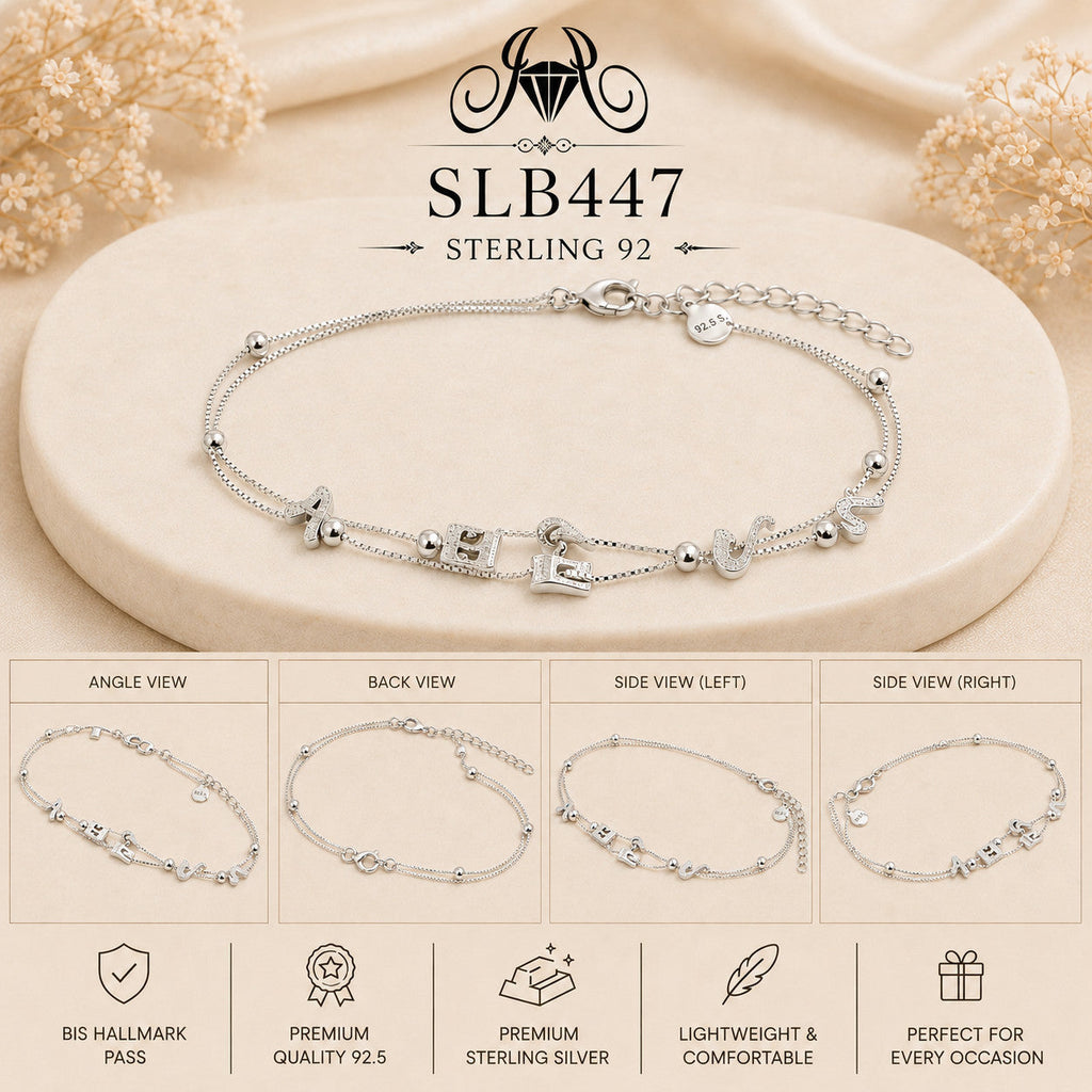 SLB447 bracelet Collage view