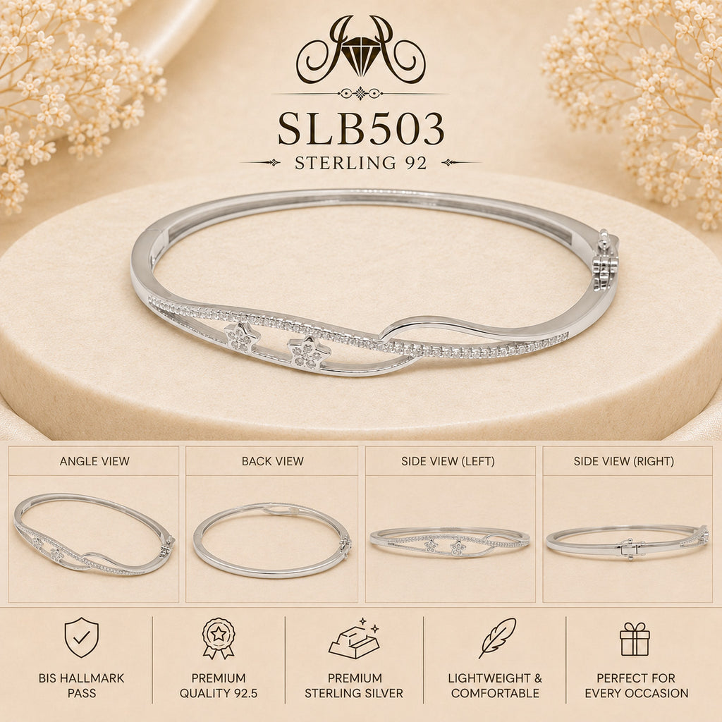 SLB503 sterling silver kada collage