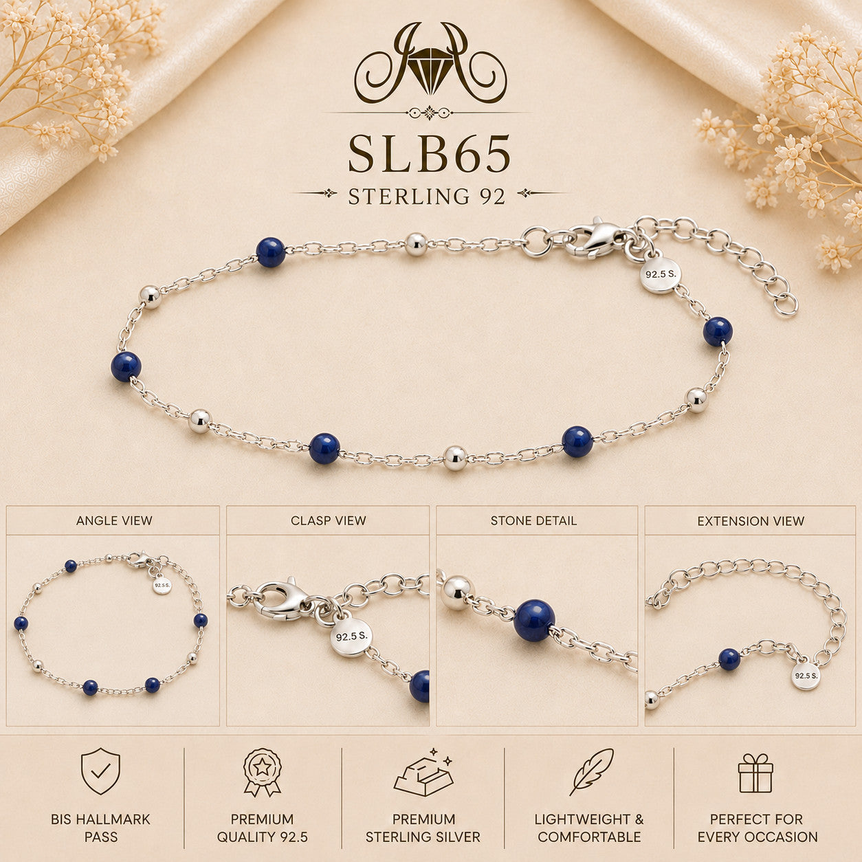 SLB65 bracelet Collage view