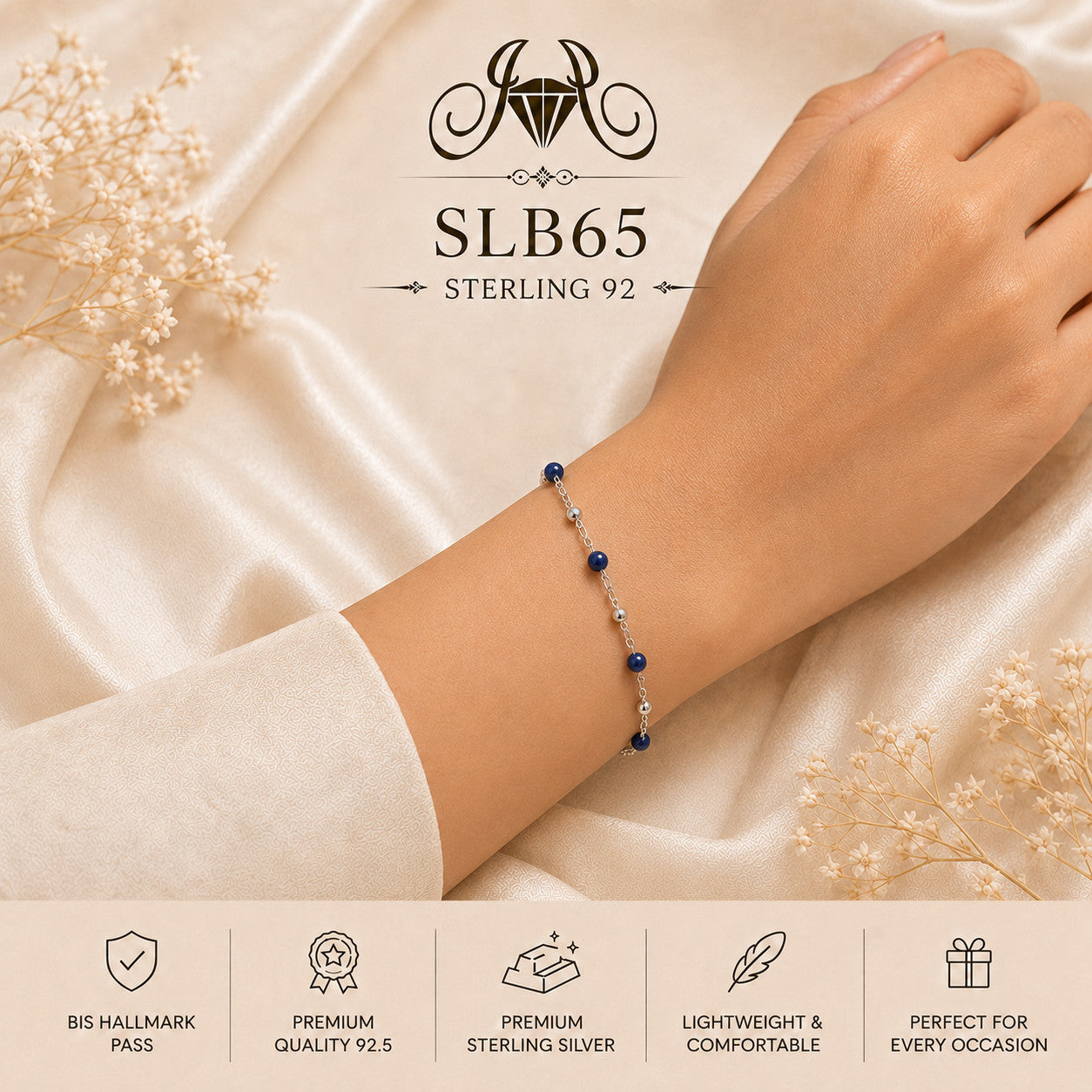SLB65 bracelet wearing view