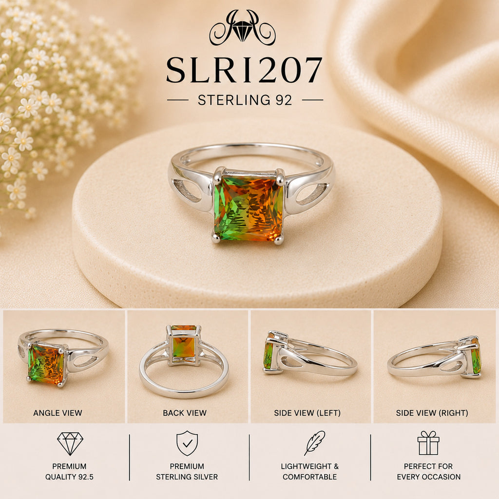 SLRI207 Sterling Silver Ring Details