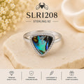 SLRI208 Sterling Silver Ring Portrait