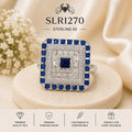 SLRI270 Sterling Silver Ring Portrait