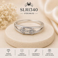 SLRI340 Sterling Silver Ring Portrait