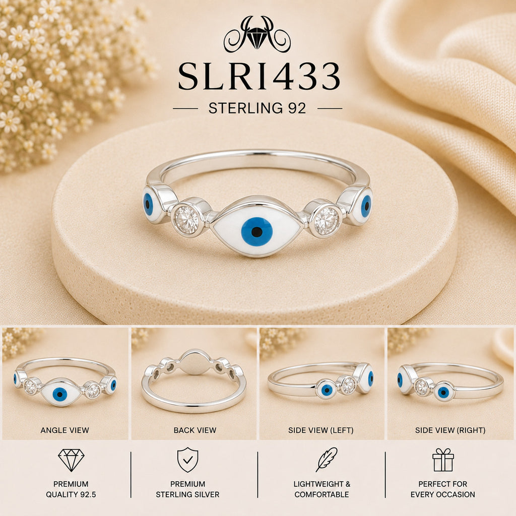 SLRI433 Sterling Silver Ring collage