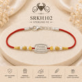 SRKH102 premium sterling silver Rakhi product view