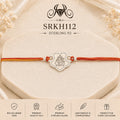 SRKH112 premium sterling silver Rakhi product view
