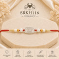 SRKH116 premium sterling silver Rakhi product view