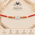 SRKH118 premium sterling silver Rakhi product view
