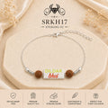 SRKH17 premium sterling silver Rakhi product view