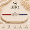 SRKH247 premium sterling silver Rakhi product view