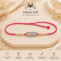 SRKH309 premium sterling silver Rakhi product view