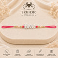 SRKH310 premium sterling silver Rakhi product view
