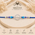 SRKH315 premium sterling silver Rakhi product view