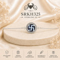 SRKH325 premium sterling silver Rakhi product view