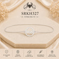 SRKH327 premium sterling silver Rakhi product view