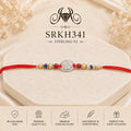SRKH341 premium sterling silver Rakhi product view