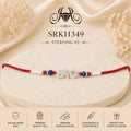 SRKH349 premium sterling silver Rakhi product view