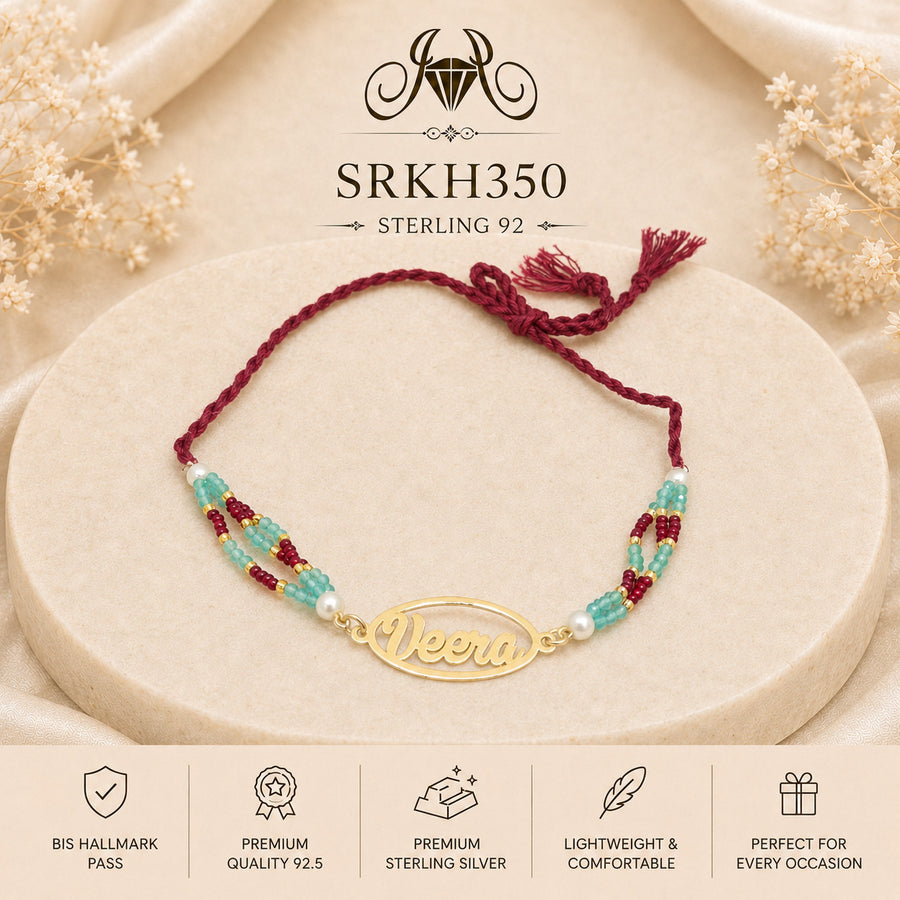 Silver Rakhi