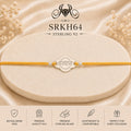 SRKH64 premium sterling silver Rakhi product view