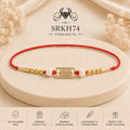 SRKH74 premium sterling silver Rakhi product view