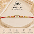 SRKH91 premium sterling silver Rakhi product view