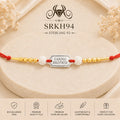 SRKH94 premium sterling silver Rakhi product view